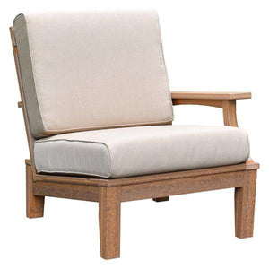Granville Deep Seating Sectional Left Arm Chair With Cushions - The Charming Bench Company