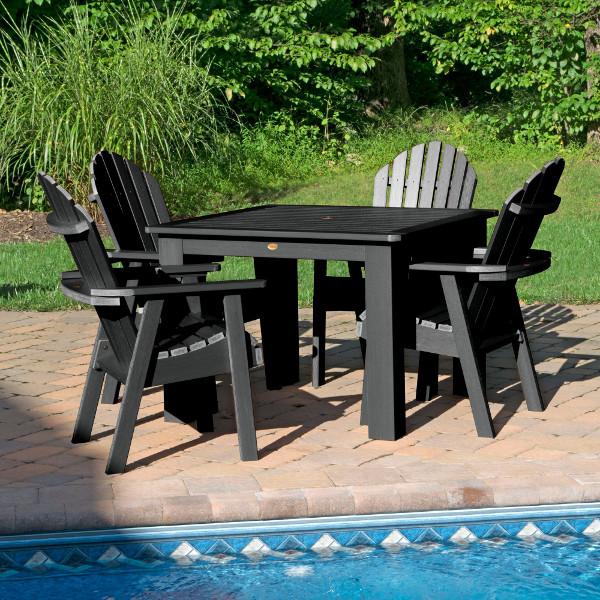 Hamilton Adirondack 5pc Square Outdoor Dining Set Dining Set