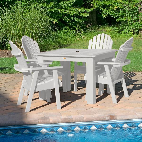 Hamilton Adirondack 5pc Square Outdoor Dining Set Dining Set
