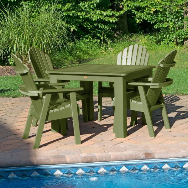 Hamilton Adirondack 5pc Square Outdoor Dining Set Dining Set