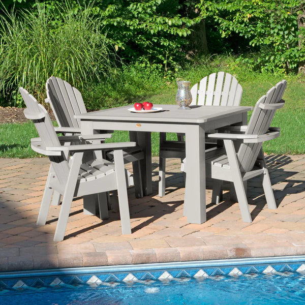 Hamilton Adirondack 5pc Square Outdoor Dining Set Dining Set