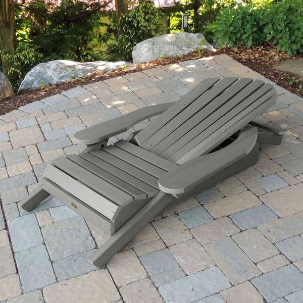 Hamilton Outdoor Folding &amp; Reclining Adirondack Chair Adirondack Chair