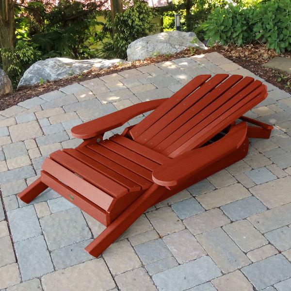 Hamilton Outdoor Folding &amp; Reclining Adirondack Chair Adirondack Chair