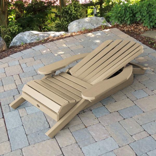 Hamilton Outdoor Folding &amp; Reclining Adirondack Chair Adirondack Chair