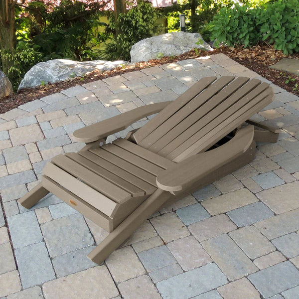 Hamilton Outdoor Folding &amp; Reclining Adirondack Chair Adirondack Chair