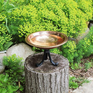 Hammered Copper Birdbath Bowl Copper Birdbath Bowl