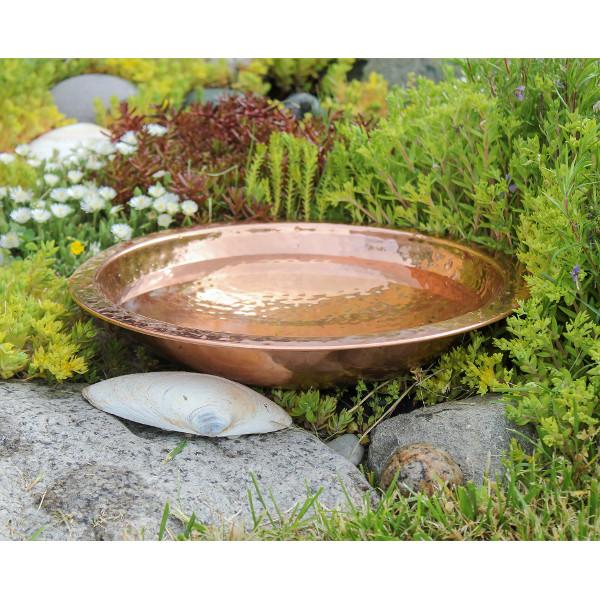 Hammered Copper Birdbath Bowl Copper Birdbath Bowl