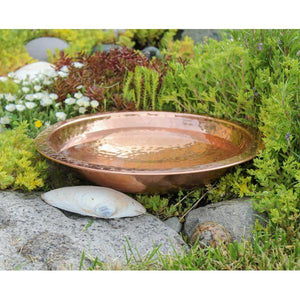 Hammered Copper Birdbath Bowl Copper Birdbath Bowl