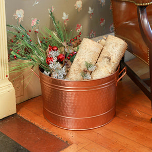 Hammered Copper Plated Tubs Copper Plated Tubs