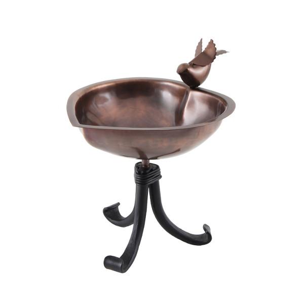 Heart Shaped Birdbath Birdbath Bowl &amp; Tripod Stand