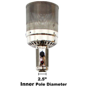 Hiland Tall Heater Complete Burner 2 1/2" POLE Burner