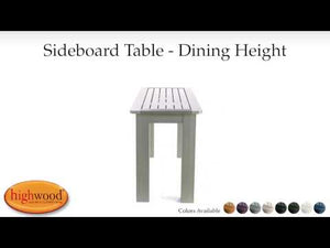 Outdoors Sideboard Dining Table