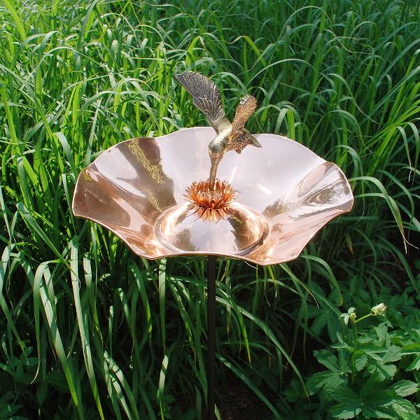 Hummingbird Birdbath Birdbath