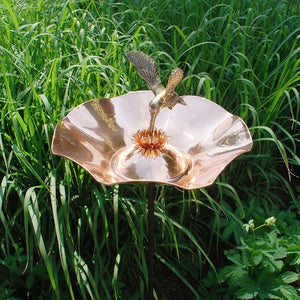Hummingbird Birdbath Birdbath
