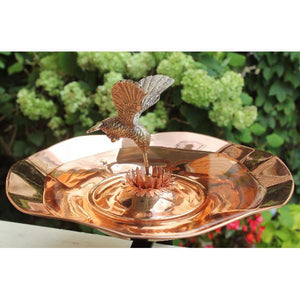 Hummingbird Birdbath Birdbath