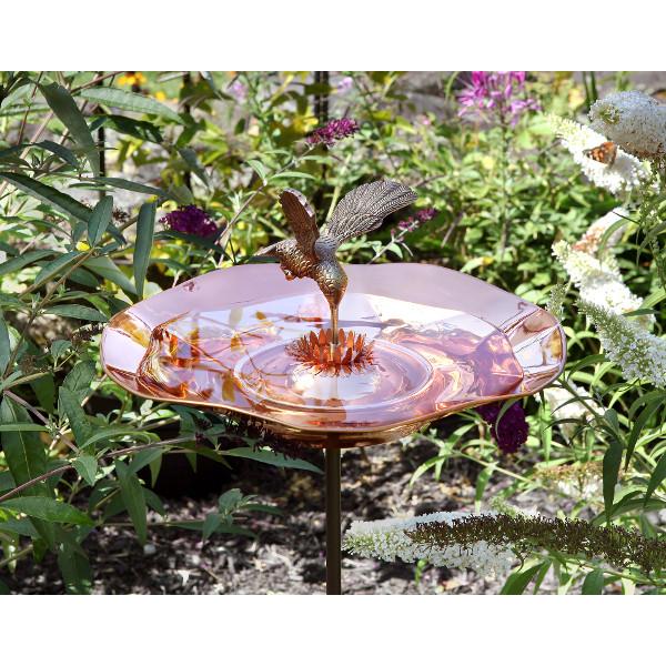 Hummingbird Birdbath Birdbath