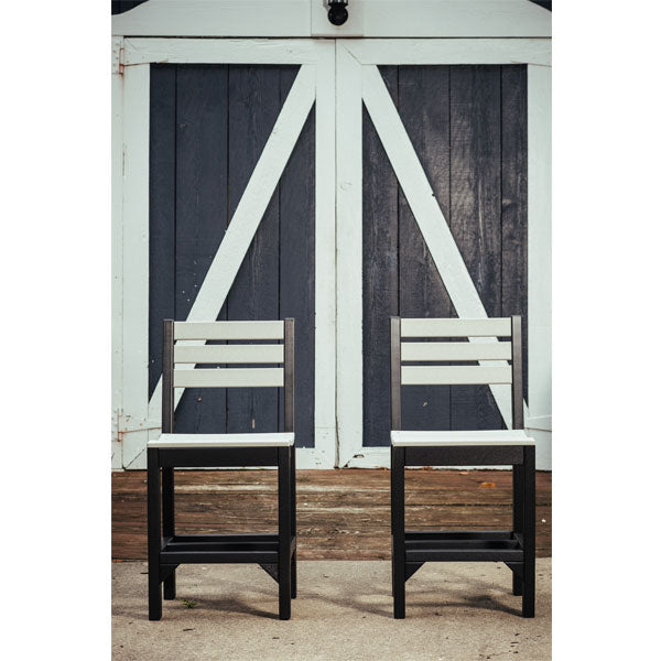 Island Side Chair (Bar Height) by LuxCraft