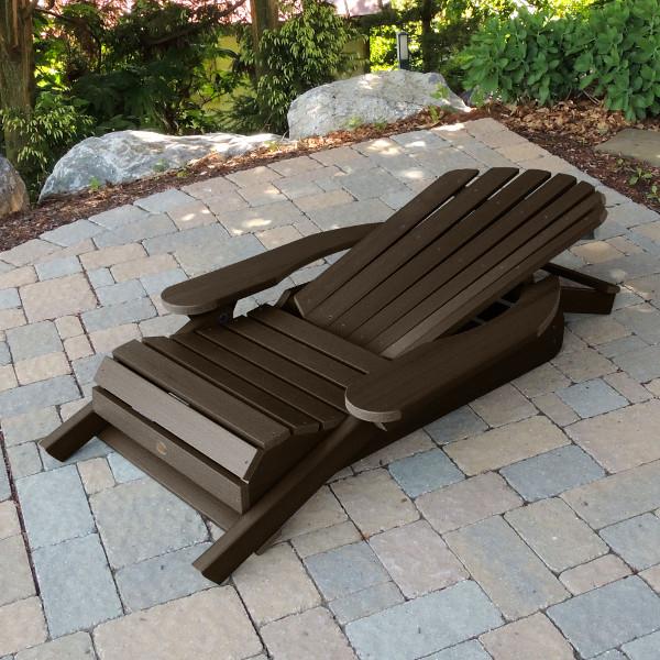 King Hamilton Folding &amp; Reclining Adirondack Outdoor Chair Patio Chair