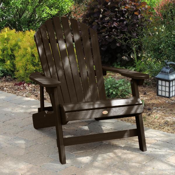 King Hamilton Folding &amp; Reclining Adirondack Outdoor Chair Patio Chair