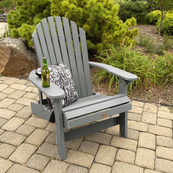 King Hamilton Folding &amp; Reclining Adirondack Outdoor Chair Patio Chair