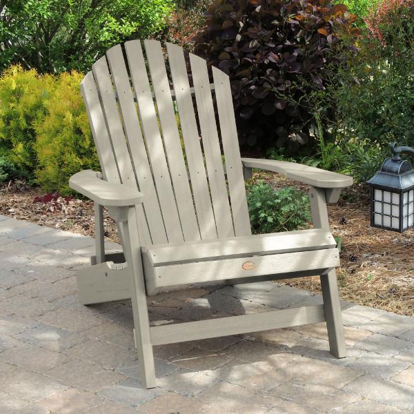 King Hamilton Folding &amp; Reclining Adirondack Outdoor Chair Patio Chair