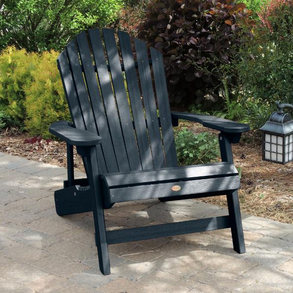 King Hamilton Folding &amp; Reclining Adirondack Outdoor Chair Patio Chair