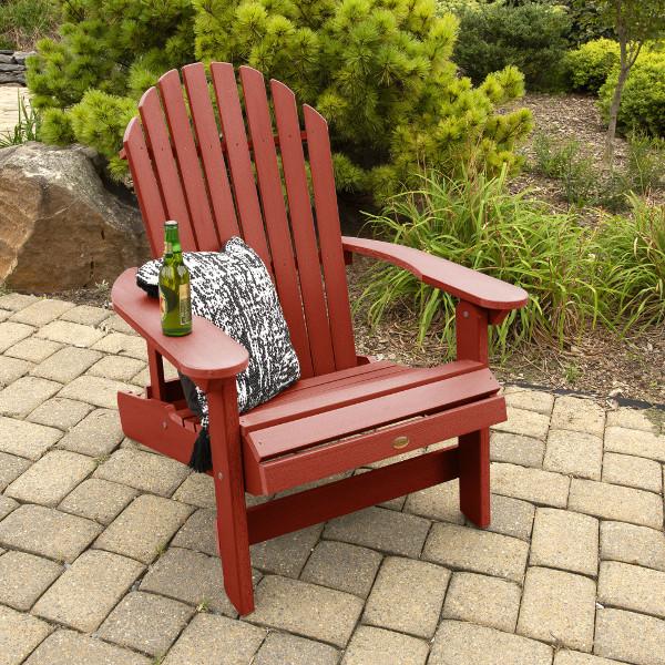 King Hamilton Folding &amp; Reclining Adirondack Outdoor Chair Patio Chair