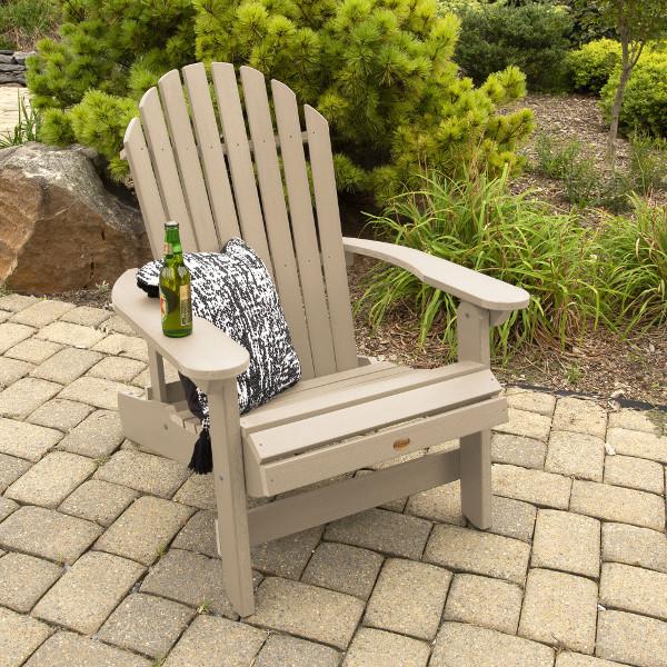 King Hamilton Folding &amp; Reclining Adirondack Outdoor Chair Patio Chair