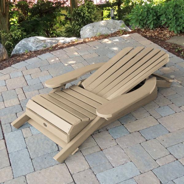 King Hamilton Folding &amp; Reclining Adirondack Outdoor Chair Patio Chair