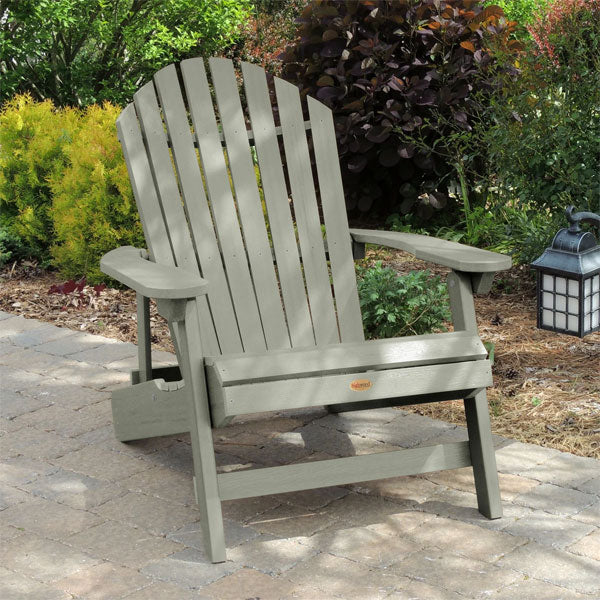 King Hamilton Folding &amp; Reclining Adirondack Outdoor Chair Patio Chair