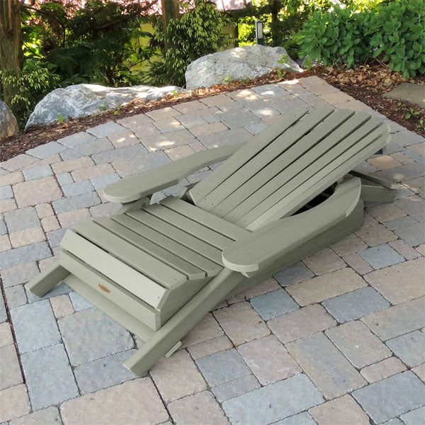 King Hamilton Folding &amp; Reclining Adirondack Outdoor Chair Patio Chair