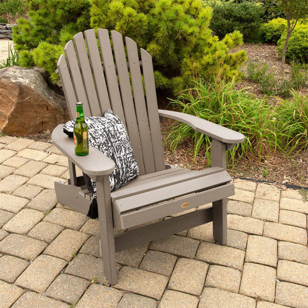King Hamilton Folding &amp; Reclining Adirondack Outdoor Chair Patio Chair