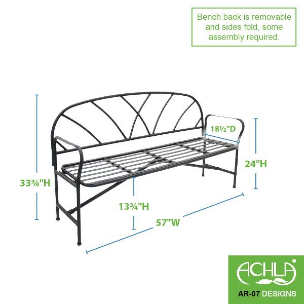 Lattice Garden Bench Garden Bench