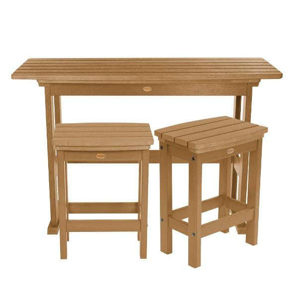 Lehigh 3pc Counter Height Balcony Set Conversation Set