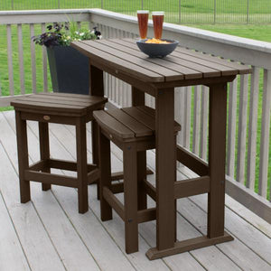 Lehigh 3pc Counter Height Balcony Set Conversation Set
