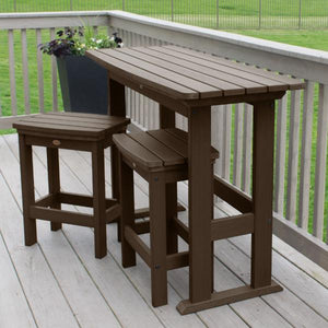 Lehigh 3pc Counter Height Balcony Set Conversation Set