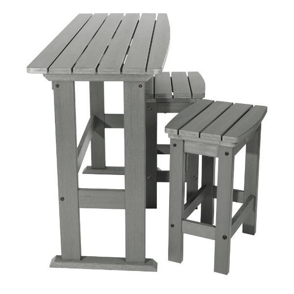 Lehigh 3pc Counter Height Balcony Set Conversation Set