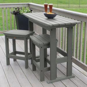 Lehigh 3pc Counter Height Balcony Set Conversation Set