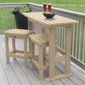 Lehigh 3pc Counter Height Balcony Set Conversation Set