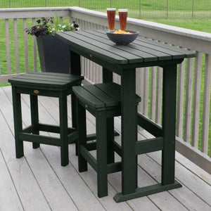 Lehigh 3pc Counter Height Balcony Set Conversation Set