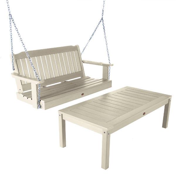 Lehigh 4ft Swing and Coffee Table Swing &amp; Coffee Table