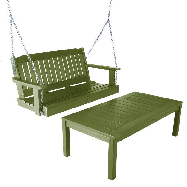 Lehigh 4ft Swing and Coffee Table Swing &amp; Coffee Table