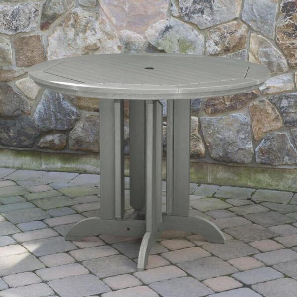 Lehigh 5pc Round Counter Height Recycled Plastic Outdoor Dining Set Dining Set