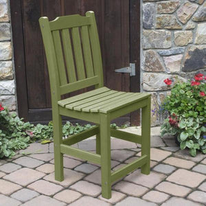 Lehigh 5pc Round Counter Height Recycled Plastic Outdoor Dining Set Dining Set