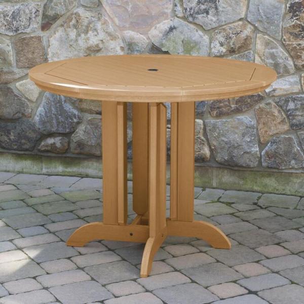Lehigh 5pc Round Counter Height Recycled Plastic Outdoor Dining Set Dining Set