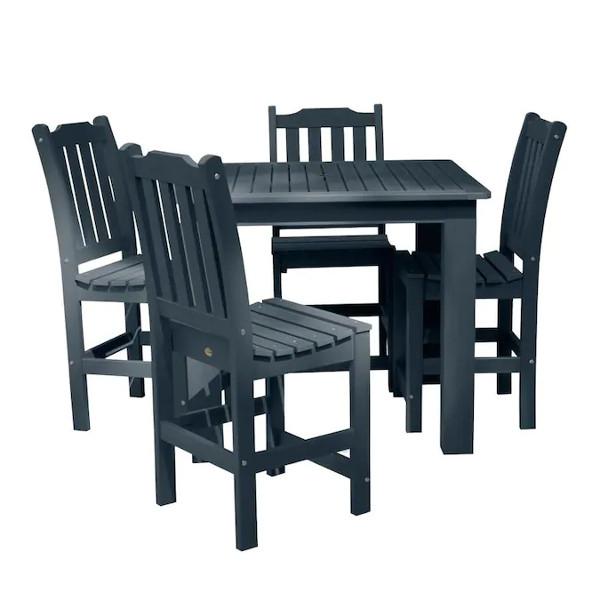 Lehigh 5pc Square Counter Height Outdoor Dining Set 42" x 42" Dining Set