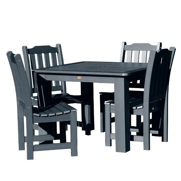 Lehigh 5pc Square Patio Dining Set Dining Set Federal Blue