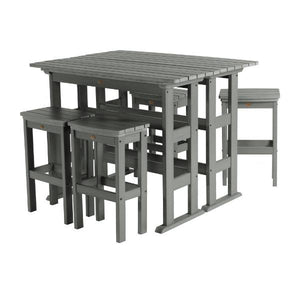 Lehigh 6pc Bar Height Balcony Set Conversation Set