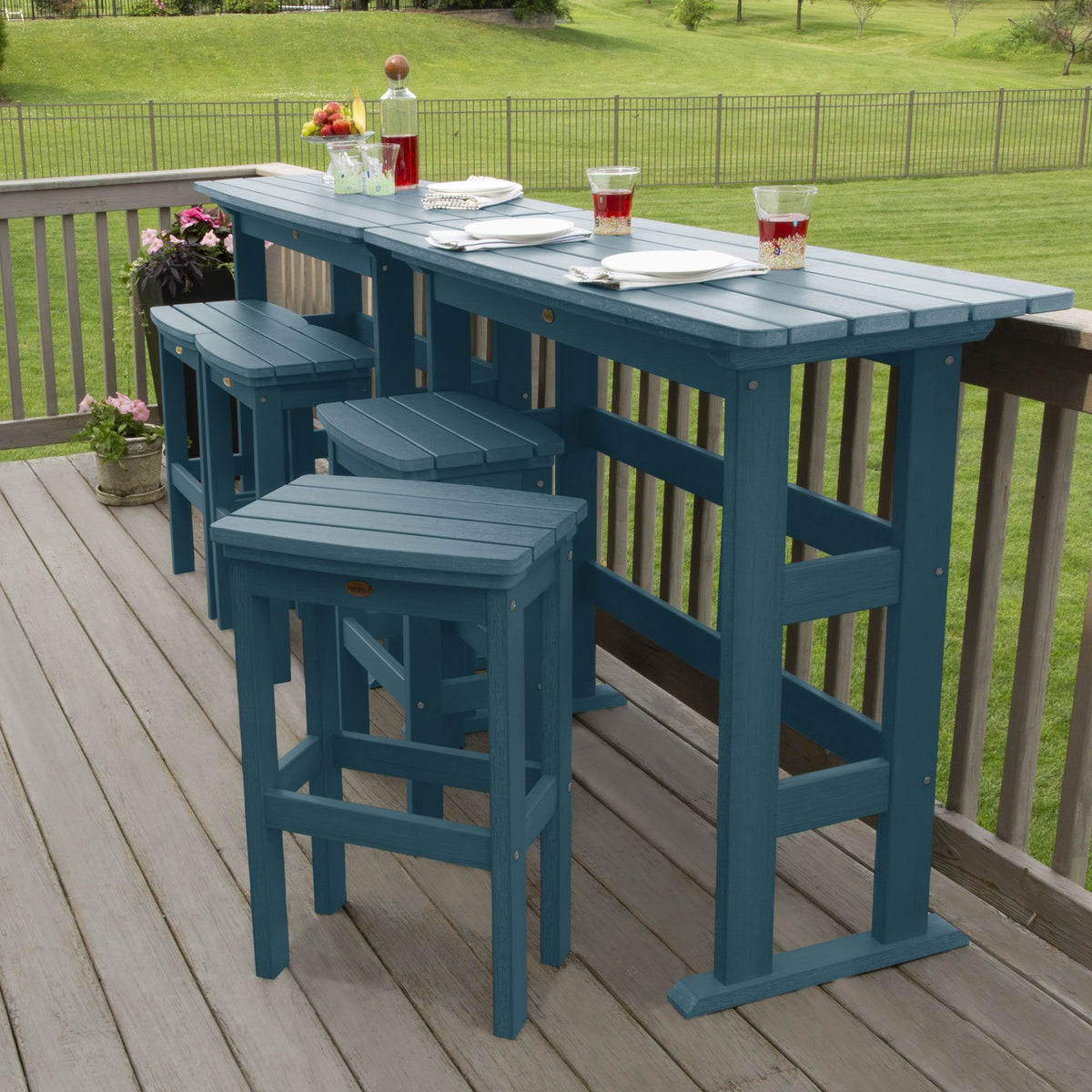 Lehigh 6pc Bar Height Balcony Set Conversation Set