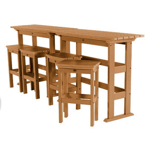 Lehigh 6pc Bar Height Balcony Set Conversation Set